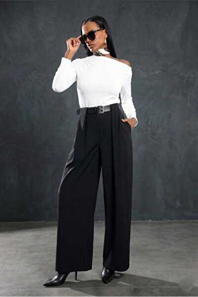 Lovely butik ΓΥΝΑΙΚΕΙΟ ΠΑΝΤΕΛΟΝΙ ΜΕ ΨΗΛΗ ΜΕΣΗ, ΛΕΠΤΟΜΕΡΕΙΑ ΖΩΝΗΣ, ΦΑΡΔΙΑ ΜΠΑΤ...