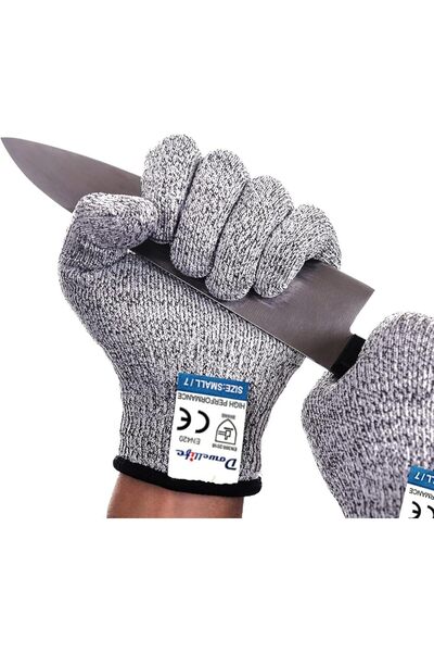 Arabest قفازات مقاومة للقطع من 5 قطع، قفازات مطبخ آمنة للرجال بمستوى حماية 5 ...