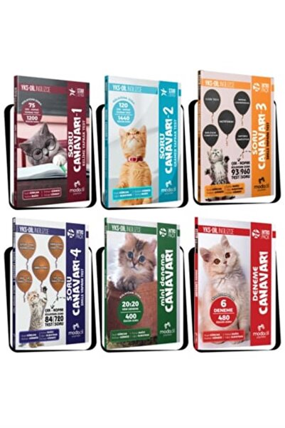 Modadil YKSDİL Soru ve Deneme Canavarı Seti (6 Kitap) Yayınları