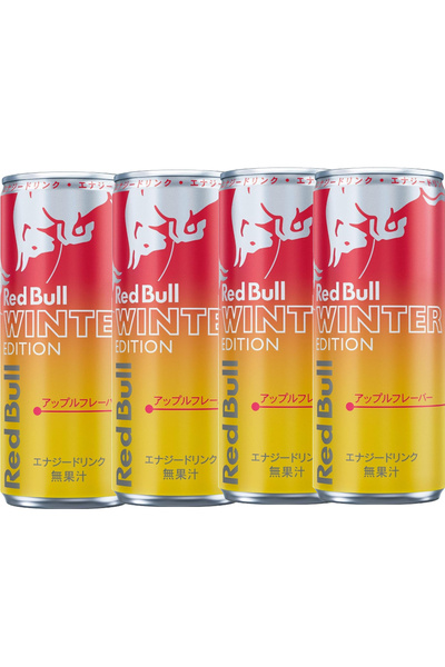 Red Bull ريد بول تفاح و زنجبيل 250 مل - (4 × 250 مل)