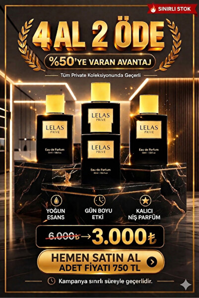 Lelas Prive 1627 Rozalina Unisex Parfüm EDP 55 ML – Aromatik Amber Kalıcı Koku