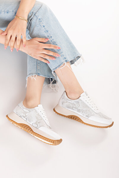 Gondol Piele naturală Talpă anatomică Pantofi casual confortabili elnr.310 Wh...