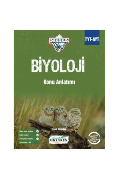 Okyanus Yayınları Tyt - Ayt Iceberg Biyoloji Konu Anlatımı