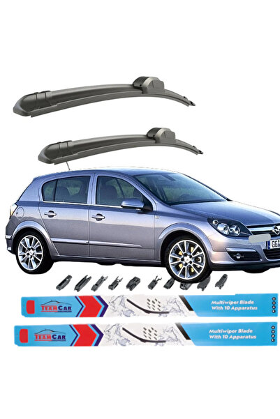 TEAMCAR Opel Astra H (2004–2010) Lame ștergătoare TeamCar ®   Hibrid – Set fr...