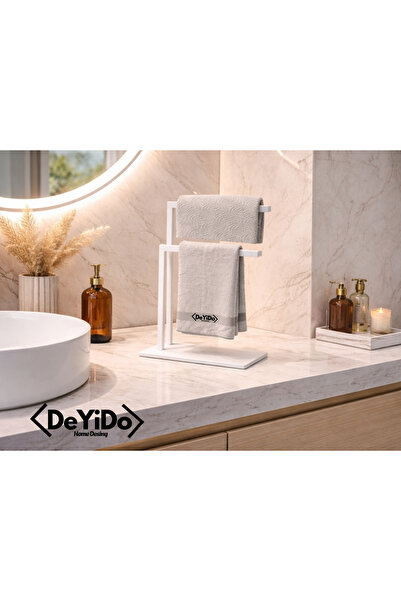 DeYiDo Havluluk Tezgah Set Üstü Kağıt El Havluluğu Ev Banyo Düzenleyici Paslanmaz Döküm Devrilmez Ev Dizayn