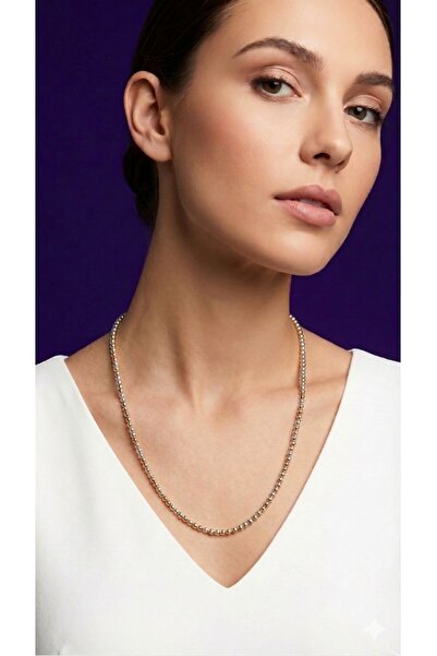 Theory Jewelry Kadın Kolye I Theory Combine Lumen Kolye I Minimal Paslanmaz Ç...