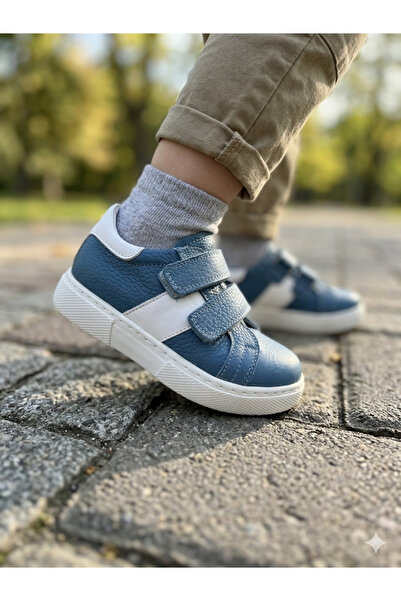 nuh kids Pantofi sport ortopedici pentru băieți din piele naturală