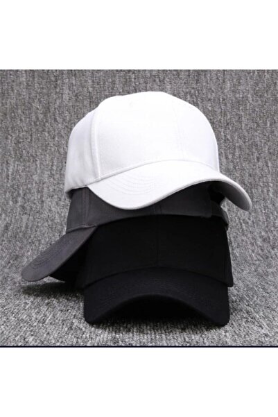 Kardelen Butik Denizli Unisex Ασπρόμαυρο Σετ καπέλων 2 τεμαχίων