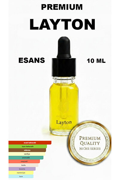 Arlen Fox Layton Premium Esans | Elmalı Vanilyalı Baharatlı Unisex | Amberli ...