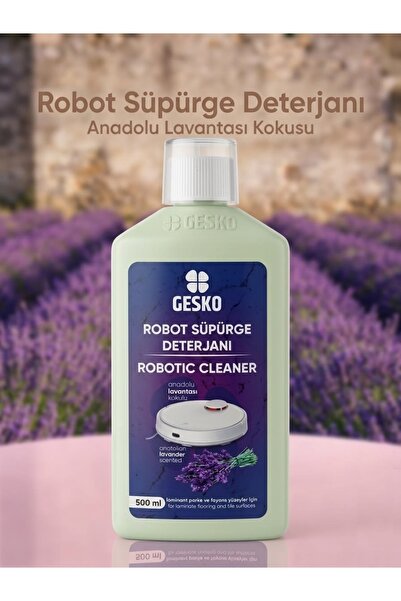 GESKO Robot Süpürge Deterjanı Anadolu Lavantası Kokulu 500 ml