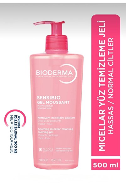 Bioderma Sebium Sensibio Foaming Gel Hassas ve Normal Ciltler Durulanan Micel...