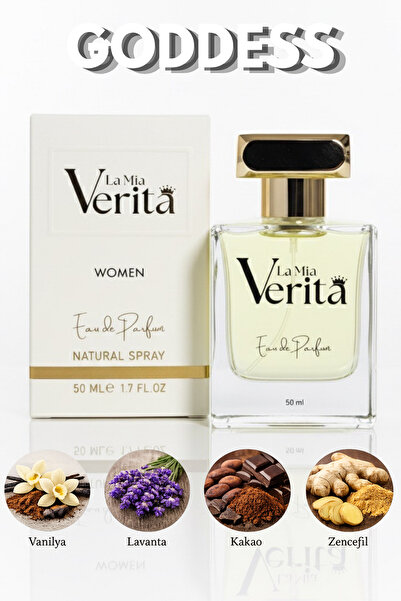 la mia verita Goddess Kadın parfüm LMV535 Aromatik Vanilya Top Kalite EDP 50 ml