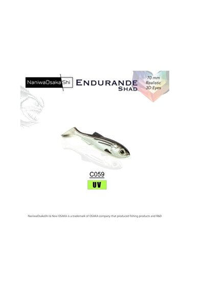 Genel Markalar NANIWAOSAKASHI ENDURANDE SHAD 70MM C059