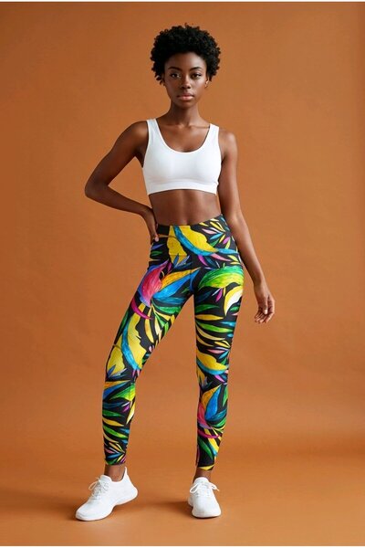 JOLT Γυναικείο μακρύ καλσόν με σχέδια Αριθμός μοντέλου: 075