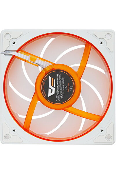 Dark Flash DarkFlash DE8 Ventilator Simplu Alb