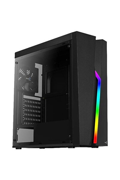 AEROCOOL Carcasă Bolt, turn central, fără sursă de alimentare, ATX, neagră