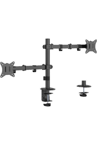 Gembird Suport monitor MA-D2-03, 17-32 inch, Negru