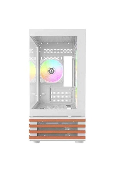 THERMALTAKE Carcasa PC Carcasa View 170 WS, aRGB, Middle Tower, Fara sursa Alb