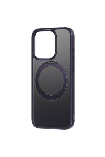 Baseus Husă pentru cu suport SkyRing 360° pentru iP 14 Pro + sticlă temperată...