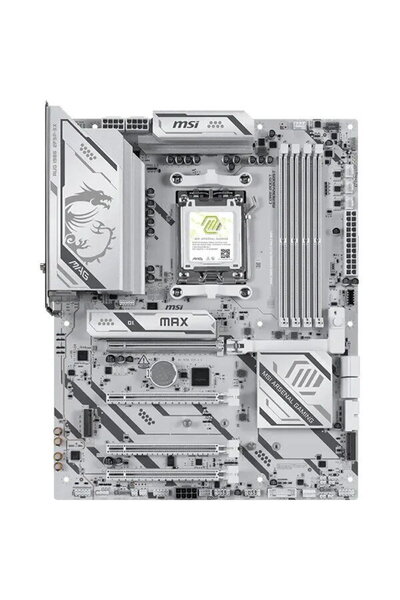 MSI Placa de Baza Placa de baza MAG B850 GAMING PLUS MAX WIFI, Socket AM5, DD...