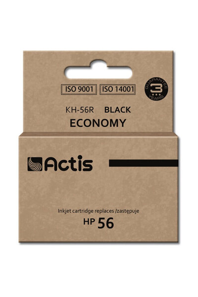 Actis Cartuș de cerneală, Actis, pentru HP 56 C6656A, 20 ml, negru