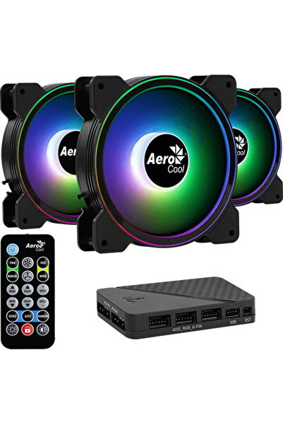 AEROCOOL Ventilator Saturn 12F ARGB Pro, 120 mm