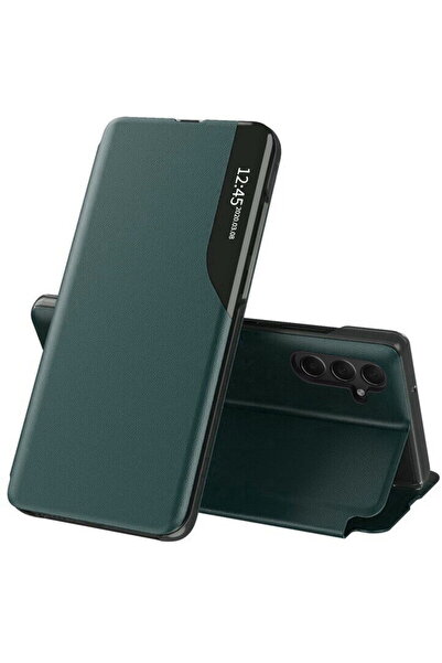 Techsuit Husă pentru Samsung Galaxy S24 Plus - Seria Techsuit eFold - Verde î...