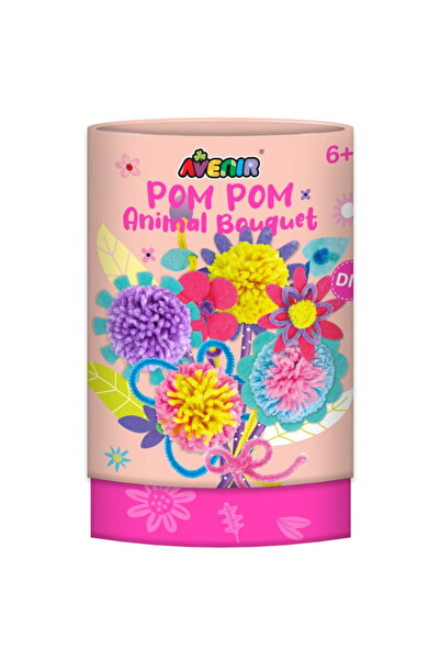 Other Jucarie creativa MG DYSTRYBUCJA Set creativ Pom Pom - buchet flori, Avenir