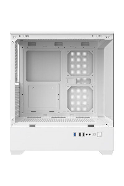 Dark Flash Carcasa PC DarkFlash Computer Case C365 Alb (Fără Ventilatoare)