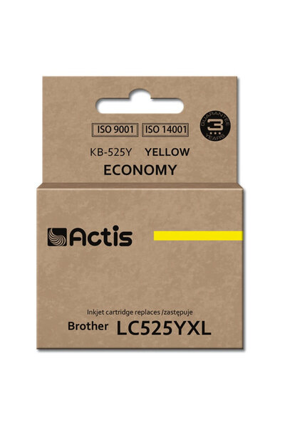 Actis Cartus Imprimanta COMPATIBIL KB-525Y for Brother printer; Brother LC-52...