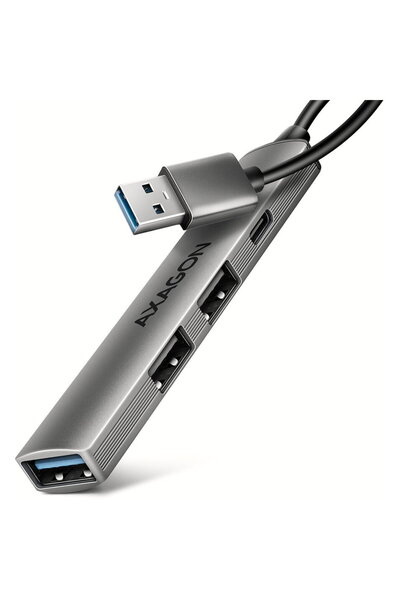 Axagon Hub USB HUE-STA, USB-C, USB-A, Gri