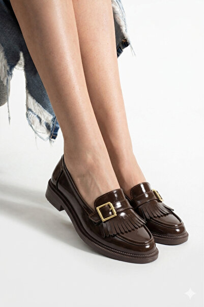 guijarro Premium Maskule: Gold Με αγκράφα Μαύρο & Καφέ Λουστρίνι και Σουέτ Με...