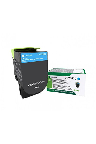 Lexmark TONER PROGRAMAT DE RETURNARE CYAN 71B2HC0
