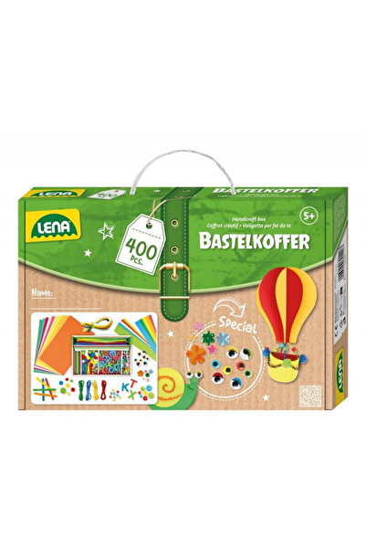 Lena ticaret Jucarie Educationala Set de artizanat Lena, 400 elemente, multic...