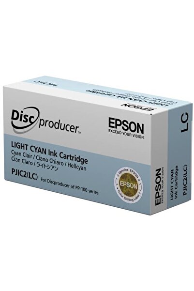 EPSON Light Cyan Ink Cartridge PJIC2(LC) for DiscProducer