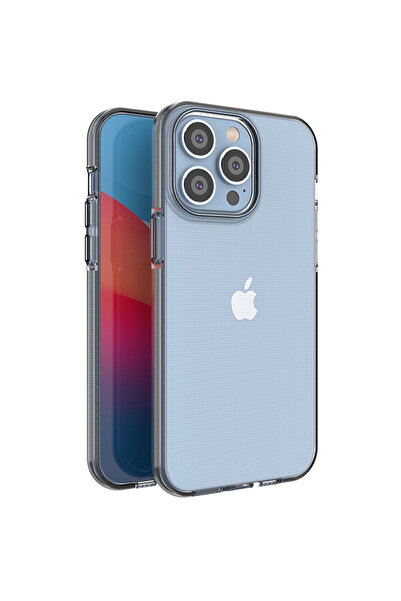 ForIT iPhone 14 Pro Max husa din silicon cu rama neagra