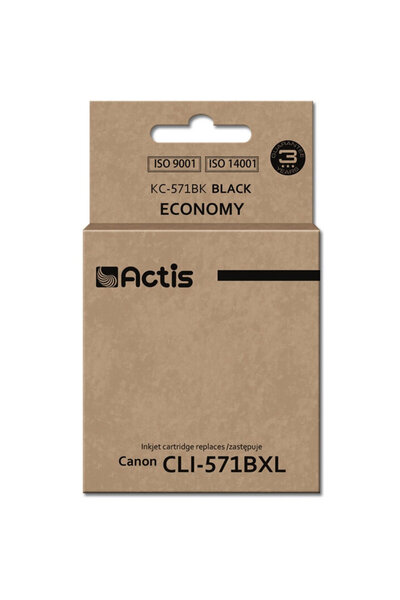 Actis Cartuș de cerneală neagră compatibil Canon CLI-571XL 12 ml
