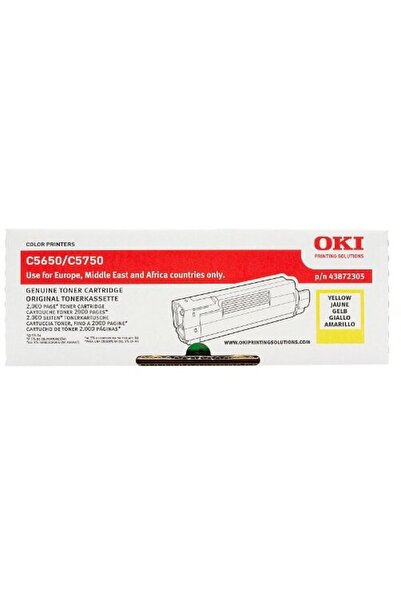 OKI Toner Cartridge 45807102 - Yellow
