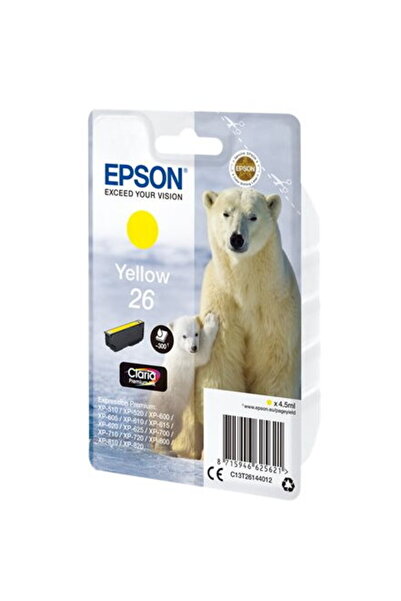 EPSON Cartus Imprimanta C13T26144012 Claria Premium Yellow