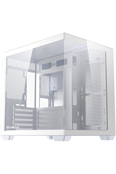 Dark Flash Carcasa PC DarkFlash B275 Albă (Fără Ventilatoare)