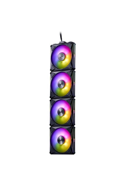Adata XPG Set ventilatoare PC XPG HURRICANE MAG, 4 piese, ARGB, negru, 120x12...