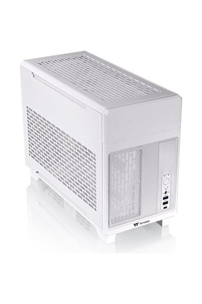THERMALTAKE Carcasa PC TR100 Mini Tower " Zăpadă "   Alb
