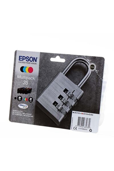 EPSON Cartușe Imprimantă 35 Multipack - set de 4 - negru, galben, cyan, magen...