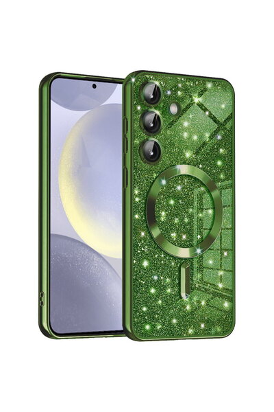Techsuit Carcasă pentru Samsung Galaxy S24 - Techsuit Luxury Glitter MagSafe ...