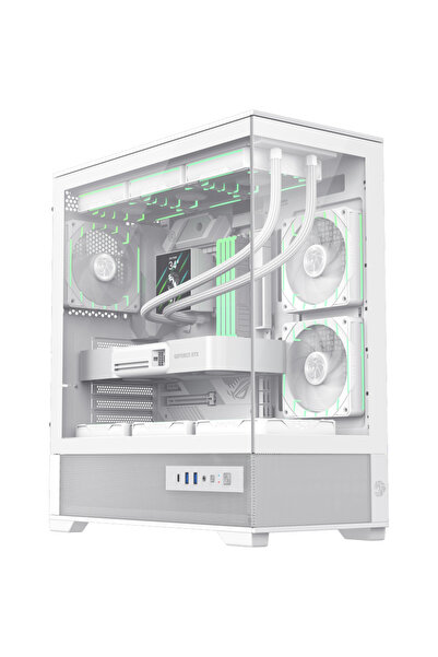 GAMEMAX Carcasa PC |   Caz |   VISTA 2 AW |   ATX