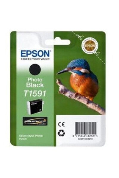 EPSON Cartuș Imprimantă FOTO NEGRU C13T15914010 17ML ORIGINAL STYLUS PHOTO R2000
