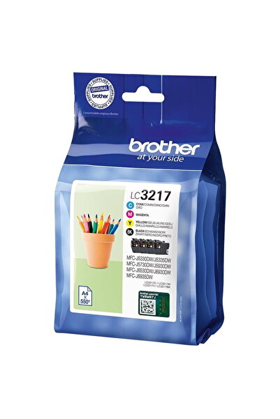 Brother Cerneală LC3217 PACHET ECONOMIC PENTRU BH17 MFCJ5330DW/5730DW/5930DW ...