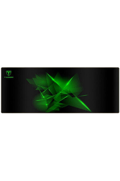 T-DAGGER Mousepad T-DAGGER Geometry, L (Negru/Verde)