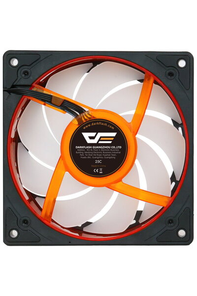Dark Flash DarkFlash DE8 Ventilator Simplu Negru