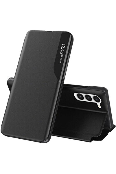 Techsuit Husă pentru Samsung Galaxy S23 Plus - Seria Techsuit eFold - Neagră